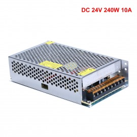 DC 24V 240W 10A Universal Regulated Switching Power Supply Compatible with Anet ET4 ET4X Creality Ender 3 3D Printer LED Strip Light Computer Project DC 24V 240W 10A Universal Regulated Switching Power Supply Compatible with Anet ET4 ET4X Creality Ender 3 3D Printer LED Strip Light Computer Project