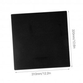 Original Heated Bed Sticker Sheet Build Surface High Temperature Resistant 320*310mm/12.6*12.2in Compatible with CR-10S PRO/CR-X 3D Printer