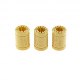 6pcs LM8UU RJMP-01-08 Solid Polymer Bearing 8mm Shaft Plastic Linear Bearing for 3D Printers 6pcs LM8UU RJMP-01-08 Solid Polymer Bearing 8mm Shaft Plastic Linear Bearing for 3D Printers