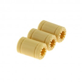 6pcs LM8UU RJMP-01-08 Solid Polymer Bearing 8mm Shaft Plastic Linear Bearing for 3D Printers 6pcs LM8UU RJMP-01-08 Solid Polymer Bearing 8mm Shaft Plastic Linear Bearing for 3D Printers