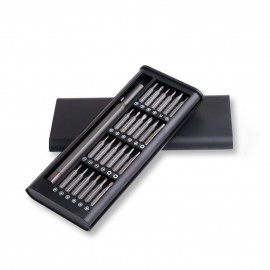 Multi-Purpose 24pcs Magnetic Screwdriver Kit with Detachable Handle Tools for 3D Printer Mobile Phone Smartphone Game Console Tablet PC Furniture Bicycle Outdoor Repair