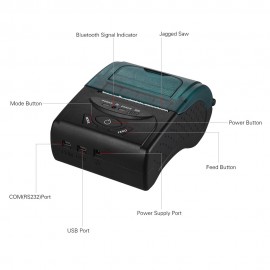 Thermal Label Printer Fine Quality BT Printer Qr Code Sticker Barcode Thermal Clothing Label Printers