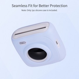 Original PAPERANG Soft Silicone Case Protective Cover Case Waterproof Anti-Dust Anti-Scratch for PAPERANG P1 Pocket Printer BT Wireless Thermal Printer