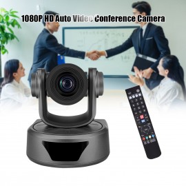 Video Conference Camera 3X Optional Zoom Cam Webcam Full HD 1080P Supported 95 Degree Wide Viewing Auto Focus with USB2.0 Remote Control for Business Meetings Rooms Recording Training Video Conference Camera 3X Optional Zoom Cam Webcam Full HD 1080P Supported 95 Degree Wide Viewing Auto Focus with USB2.0 Remote Control for Business Meetings Rooms Recording Training
