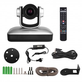 HD Video Conference Cam Conference Camera Full HD 1080P 3X Optical Zoom 95 Degree Wide Viewing with 2.0 USB Web Cable Remote Control for Business Live Meeting Recording Training HD Video Conference Cam Conference Camera Full HD 1080P 3X Optical Zoom 95 Degree Wide Viewing with 2.0 USB Web Cable Remote Control for Business Live Meeting Recording Training