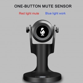 USB Microphone Computer PC Mic Heart-shape directional Condenser Conferencer with Stand Plug and Play Dynamic RGB Lighting Compatible with Windows MacOS for Meeting Streaming Singing Recording Podcasting Gaming