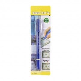 Portable Mini Banknote Tester Pen Counterfeit Money Detector Pen Money Marker Currency Cash Checker Fake Dollar Marker with Ball Point Pen for US Dollar Euro Pound Yen Korean Won