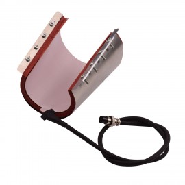 Conical Mug Cup Press Heating Transfer Attachment Silica Gel 17oz 110V for Heat Press Machine Transfer Sublimation