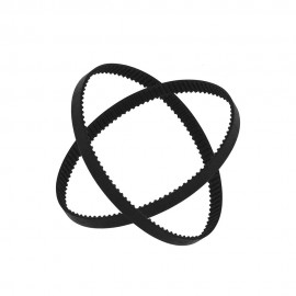 GT2 Closed-Loop Timing Belt Rubber Synchronous Belts W=6mm L=110/112/158/200/280/400/610/852/1220mm 3D Printer Parts Kits Pack of 2pcs GT2 Closed-Loop Timing Belt Rubber Synchronous Belts W=6mm L=110/112/158/200/280/400/610/852/1220mm 3D Printer Parts Kits Pack of 2pcs